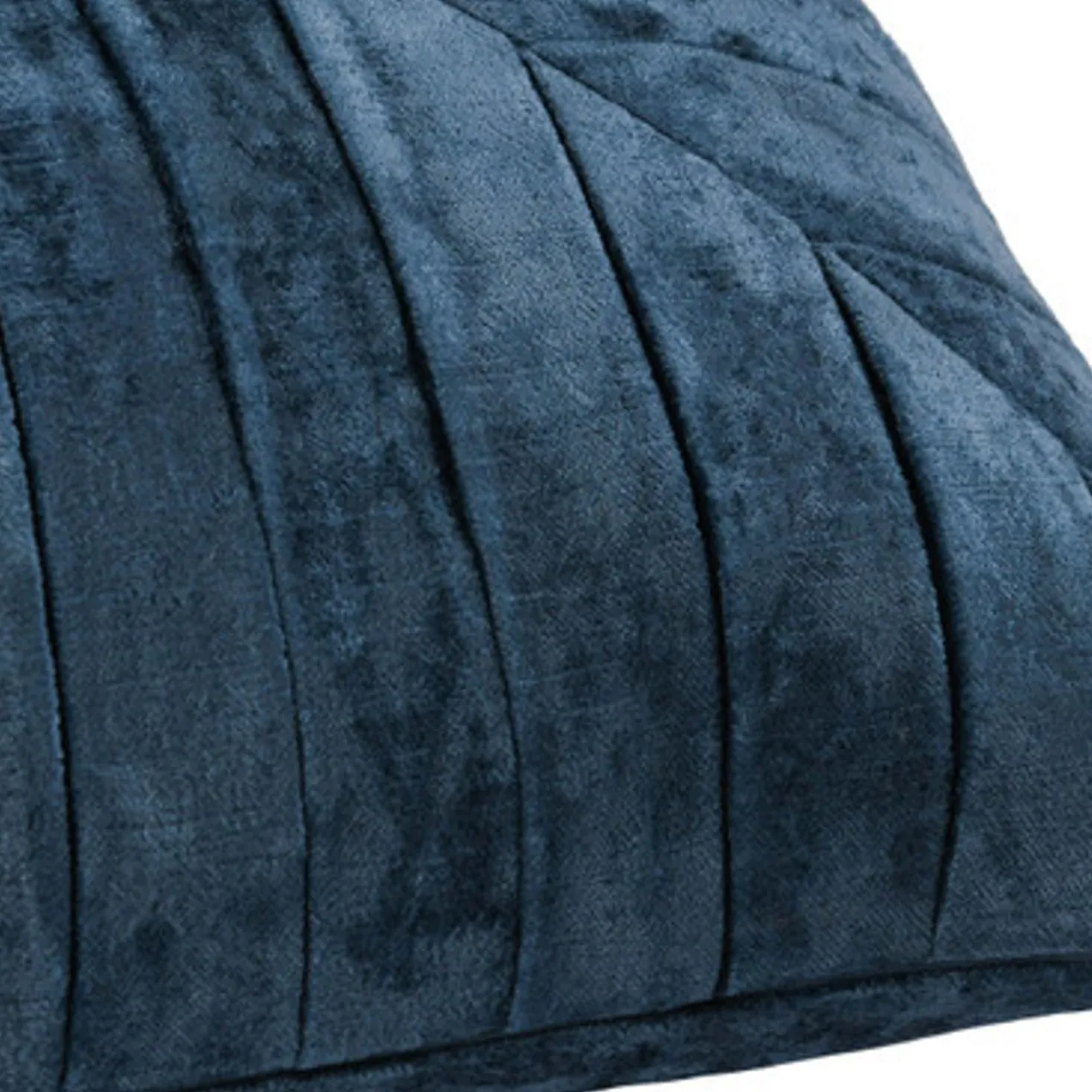 Addie Lumbar Pillow - Sapphire