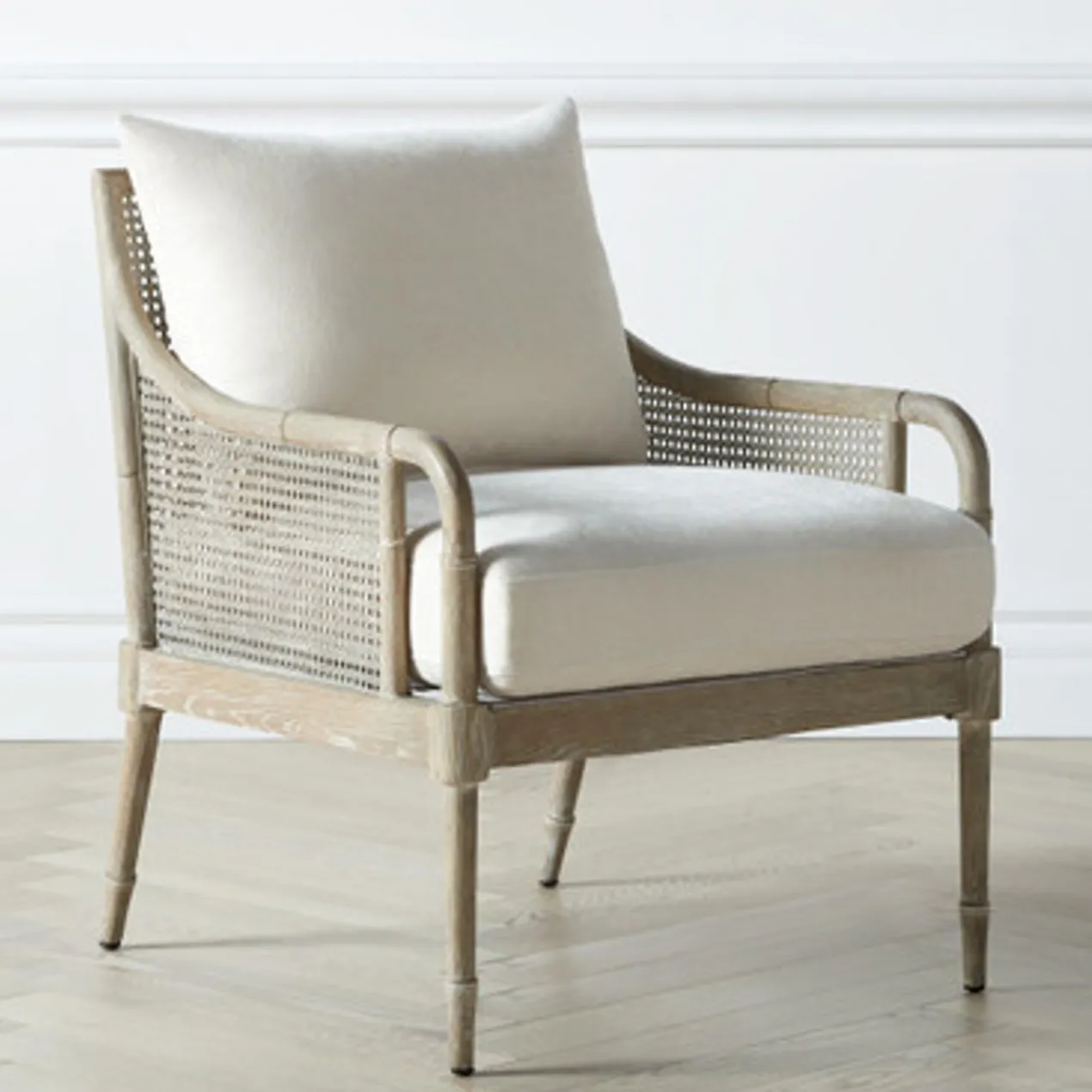 Addison Accent Chair - Natural Grey