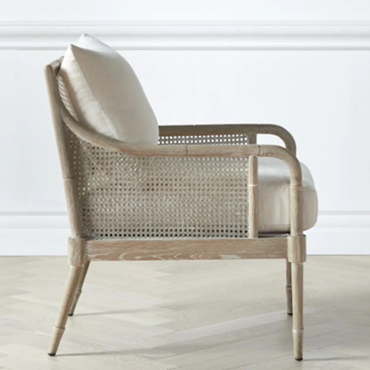 Addison Accent Chair - Natural Grey