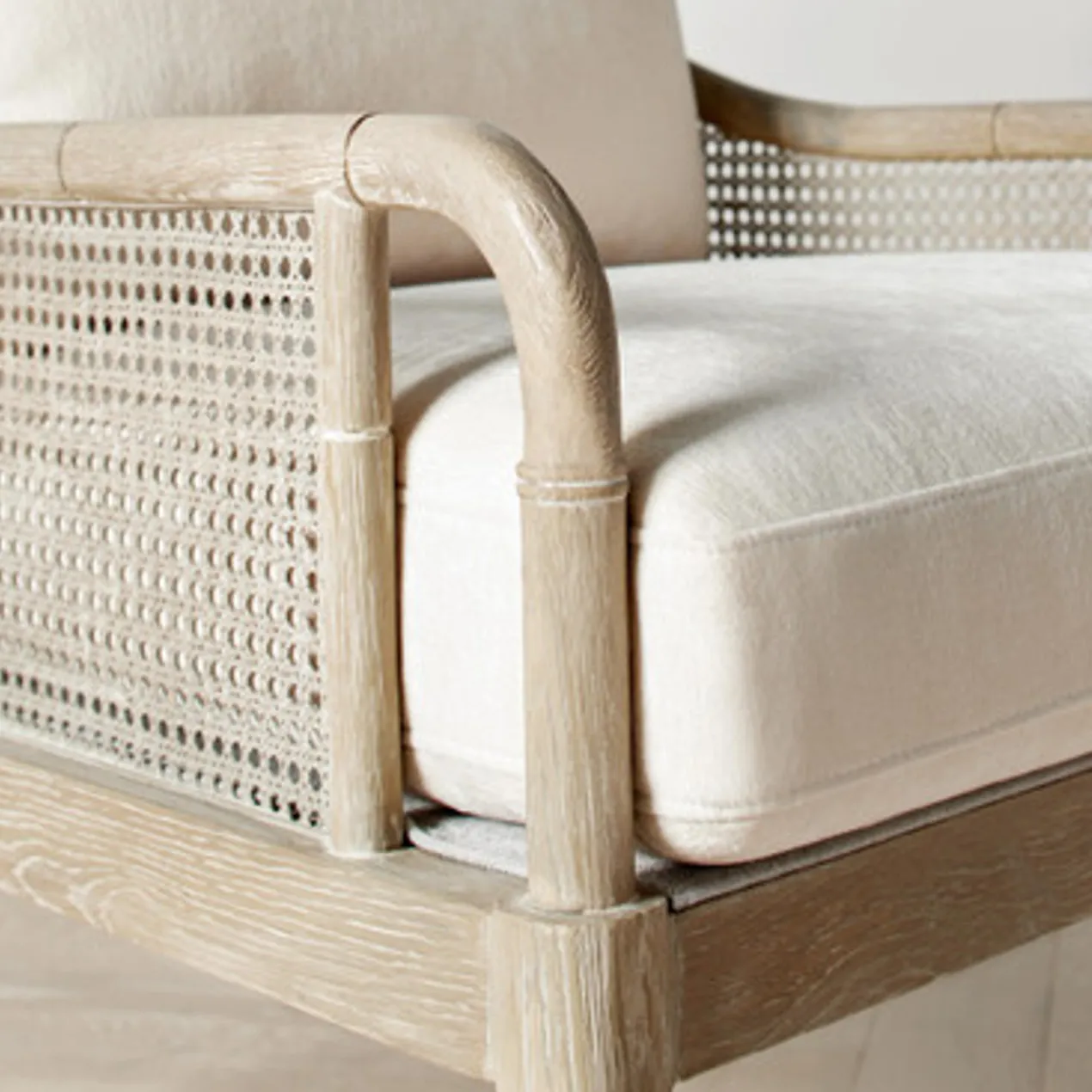 Addison Accent Chair - Natural Grey