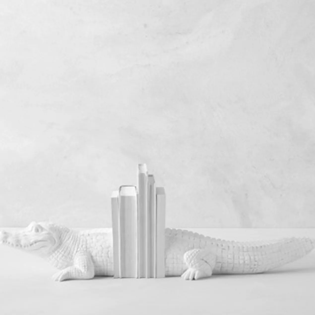 Alligator Bookends