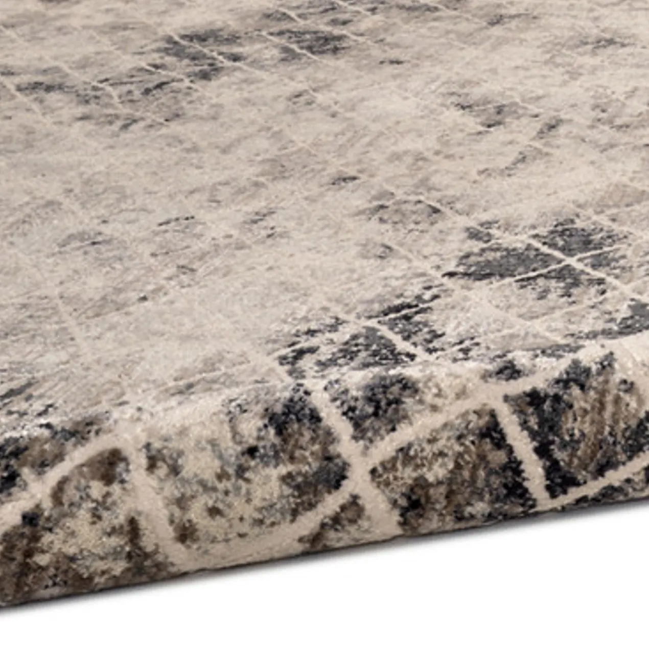 Amira Rug - Sand/Charcoal/Ivory