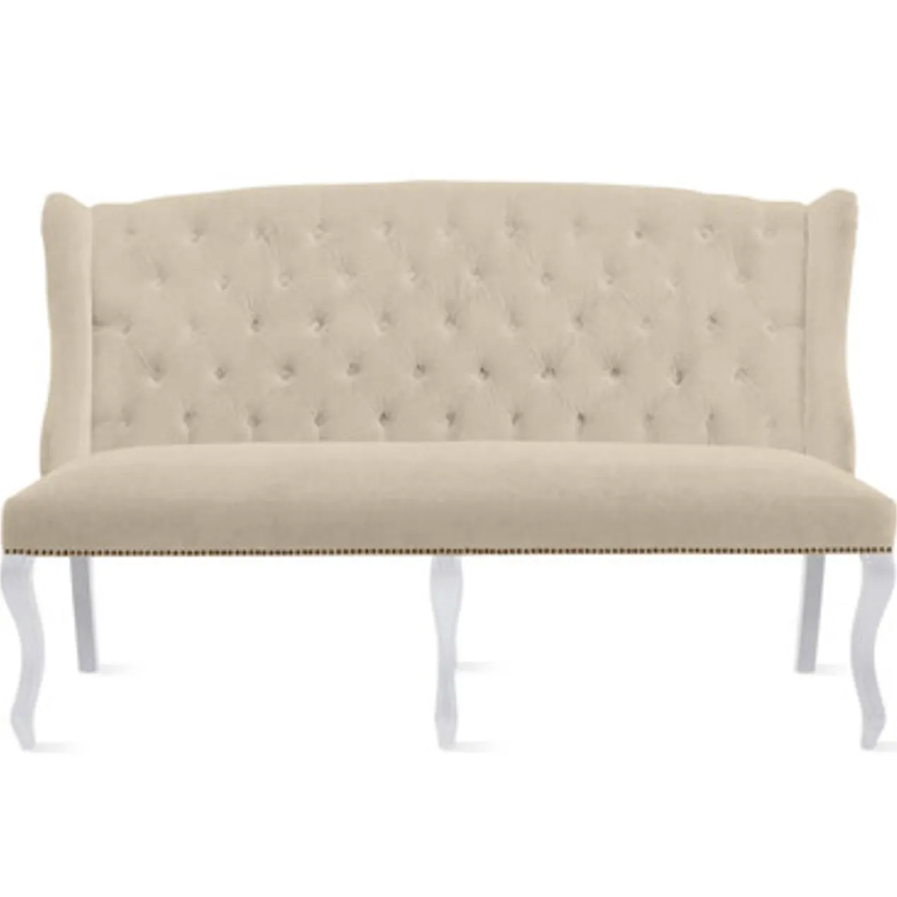 Archer Banquette - High Gloss White