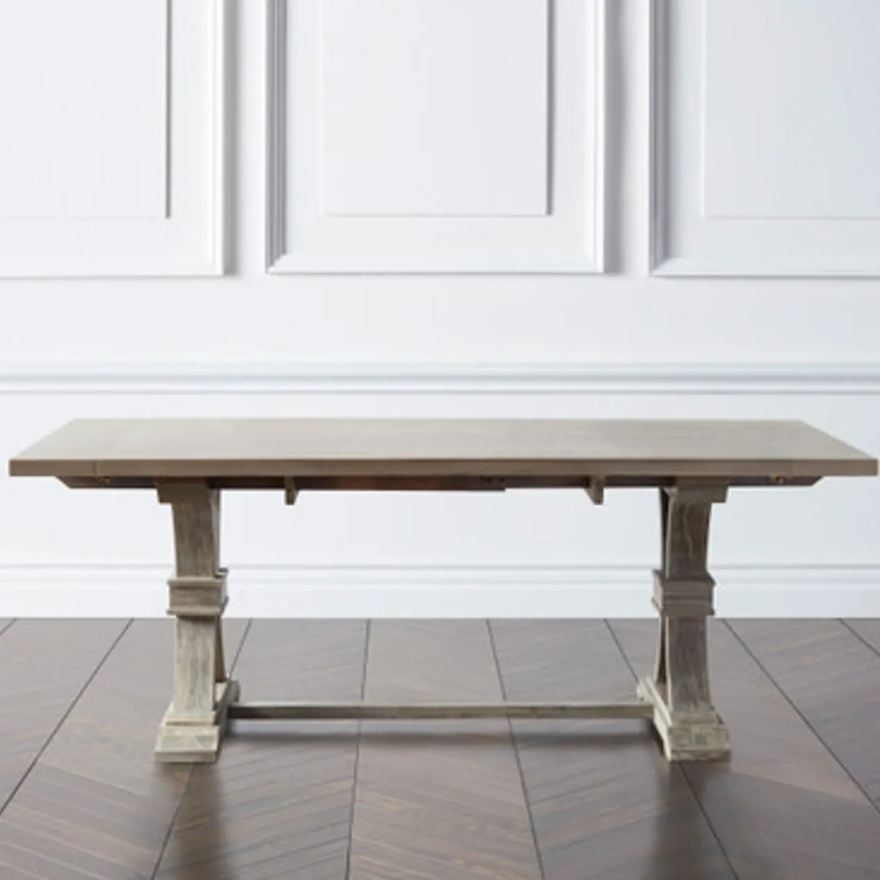 Archer Natural Grey Extending Dining Table