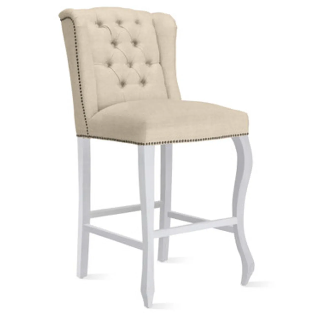 Archer Stool - High Gloss White