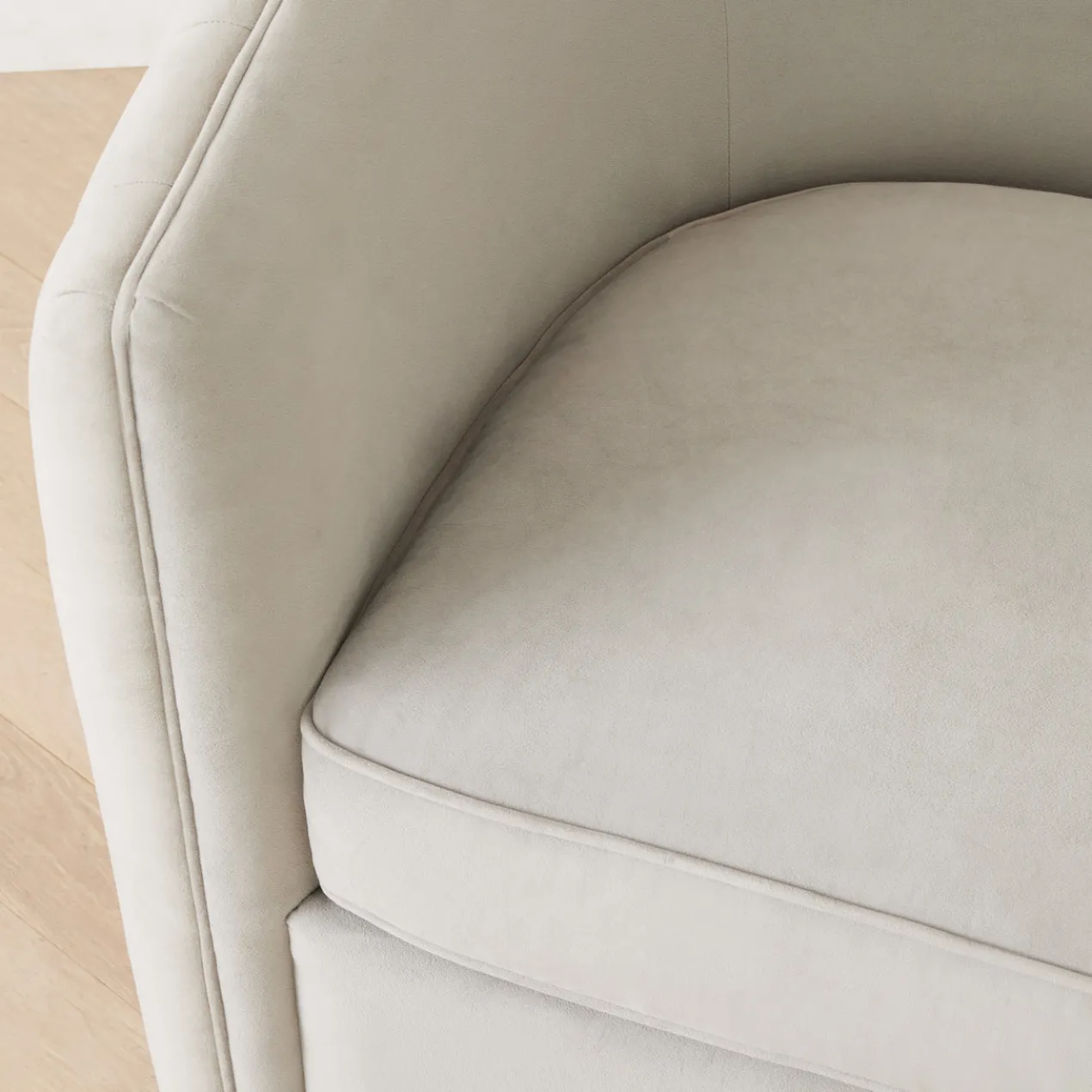 Aria Channeled Swivel Chair