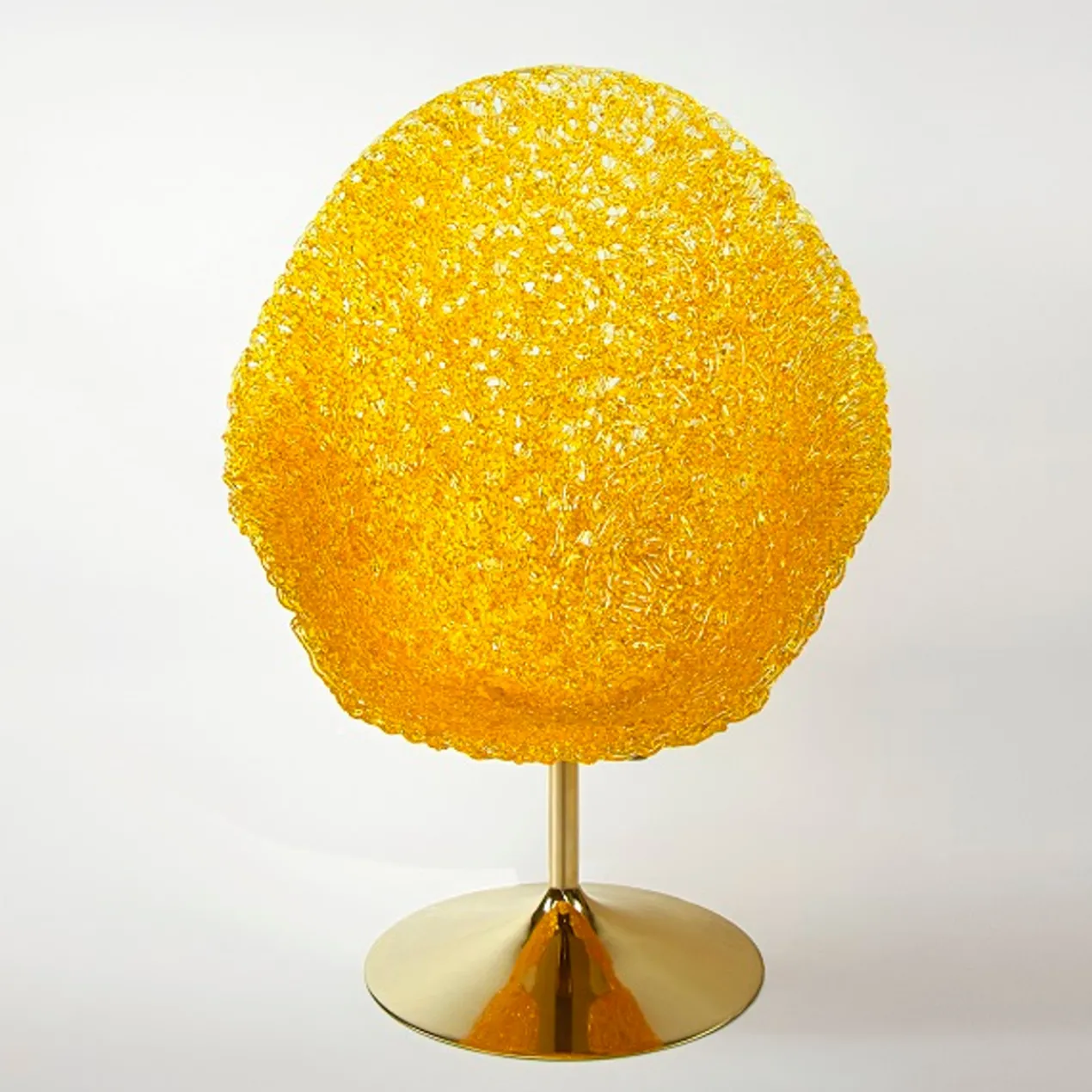 Aurelian Golden Accent Chair