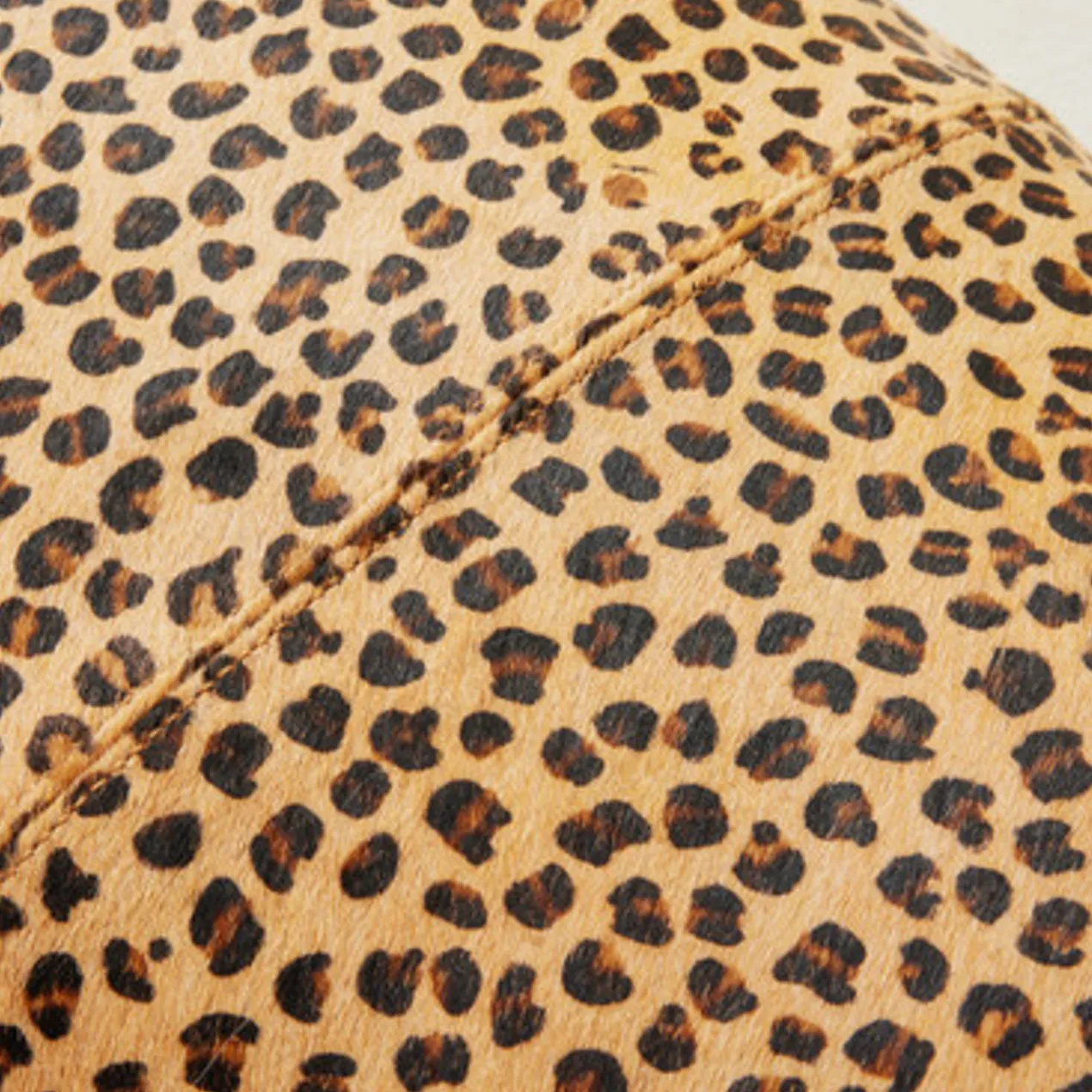 Avril Lumbar Pillow - Caramel/Black