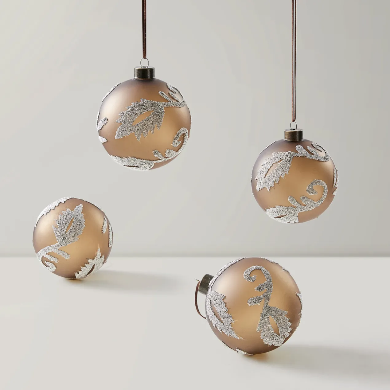 Beaded Ornnament - Set of 4