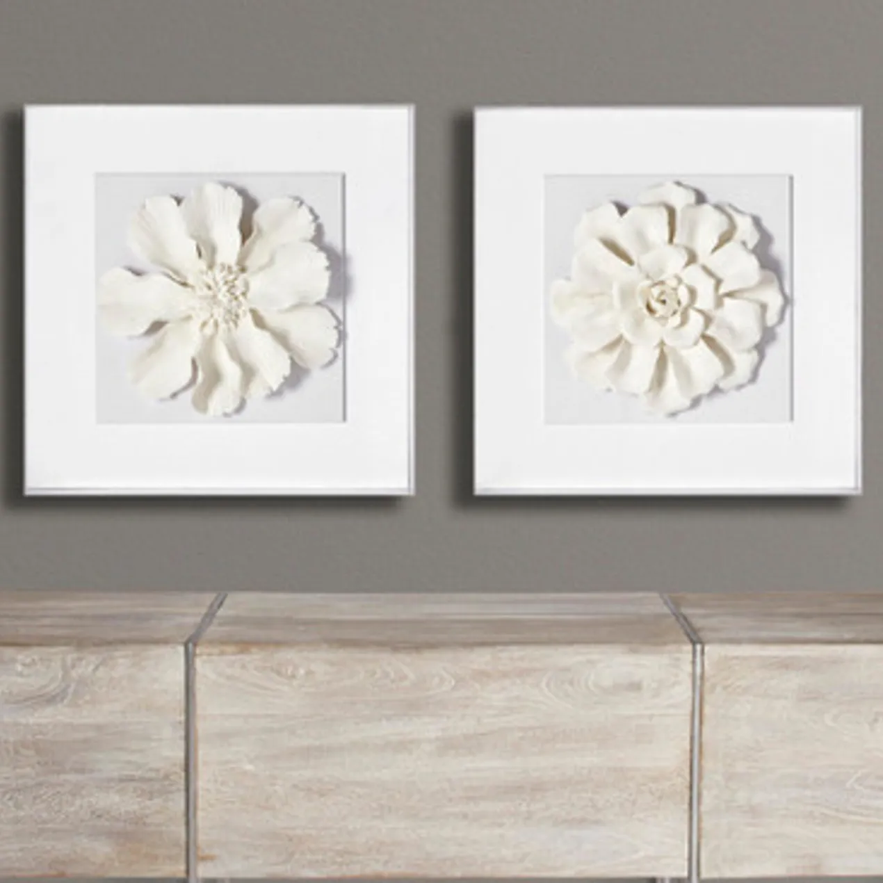 Bisque Flower 1 And 2