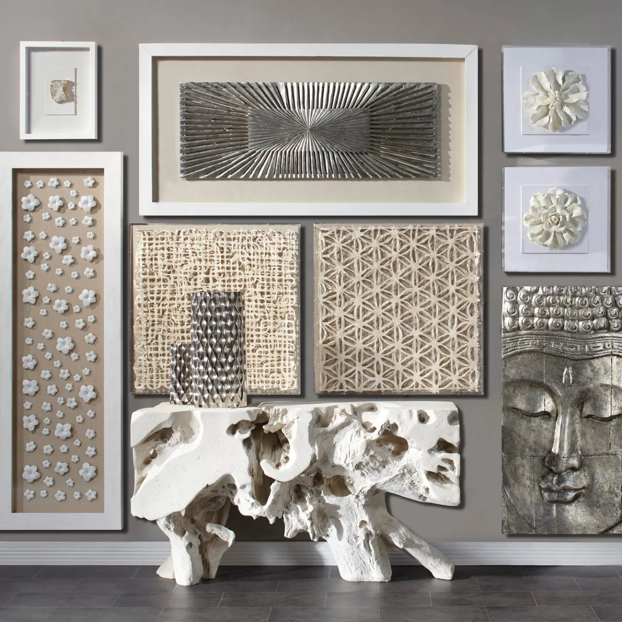 Bisque Flower 1 And 2