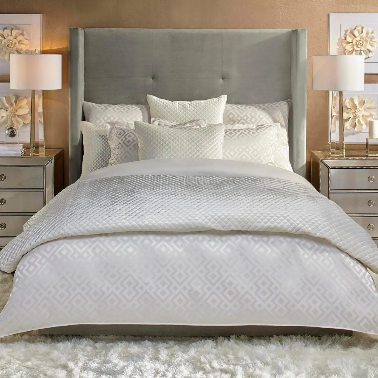 Bisque Flower 1 And 2