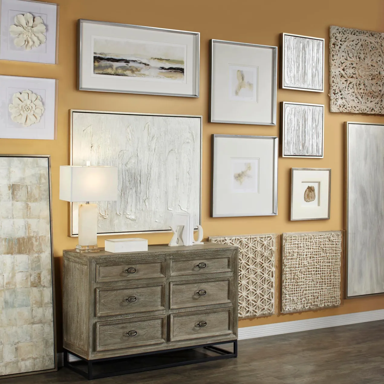 Bisque Flower 1 And 2