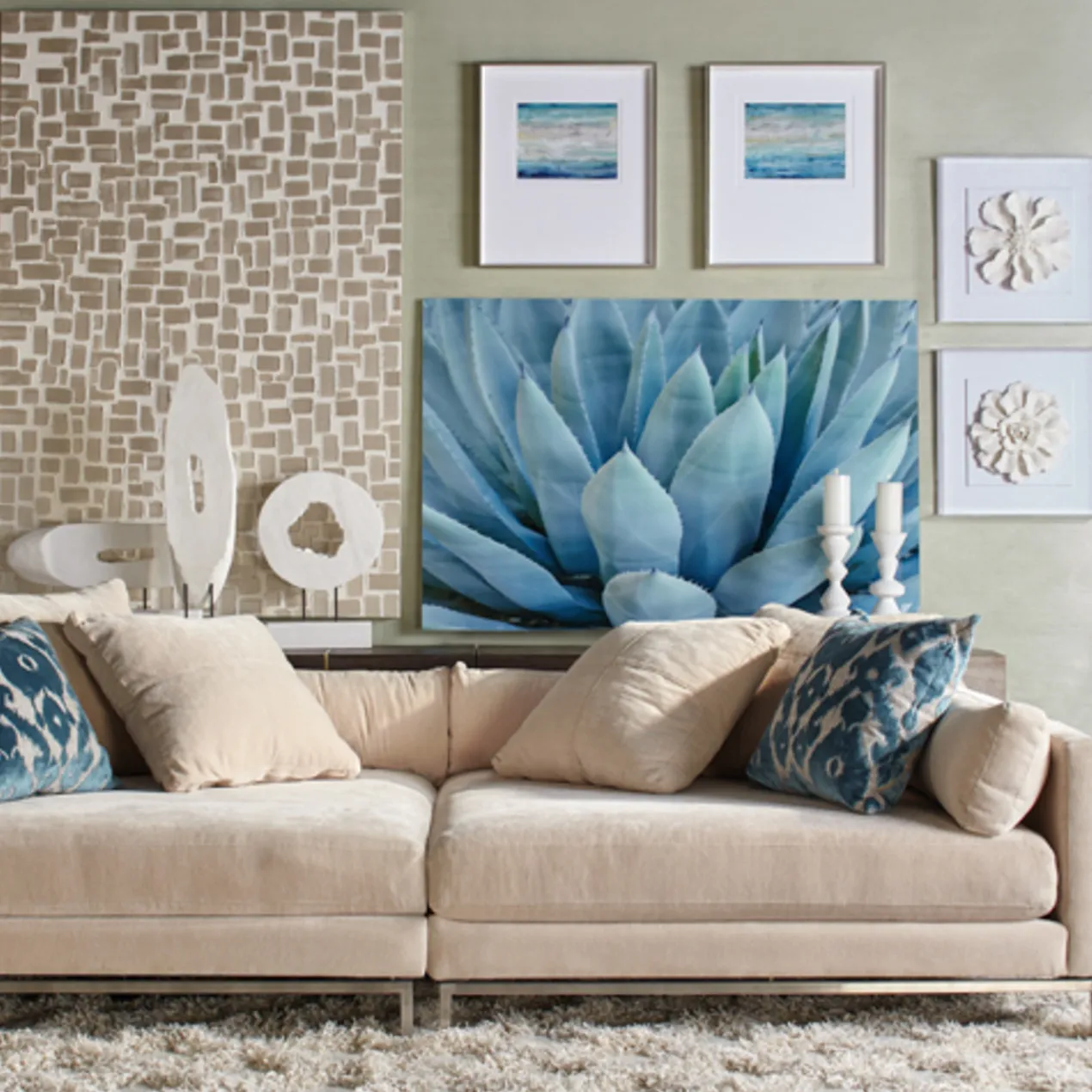 Bisque Flower 1 And 2