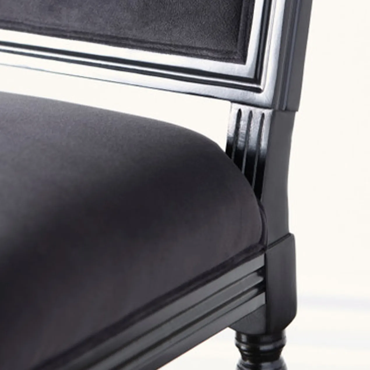 Callan Dining Chair - High Gloss Black
