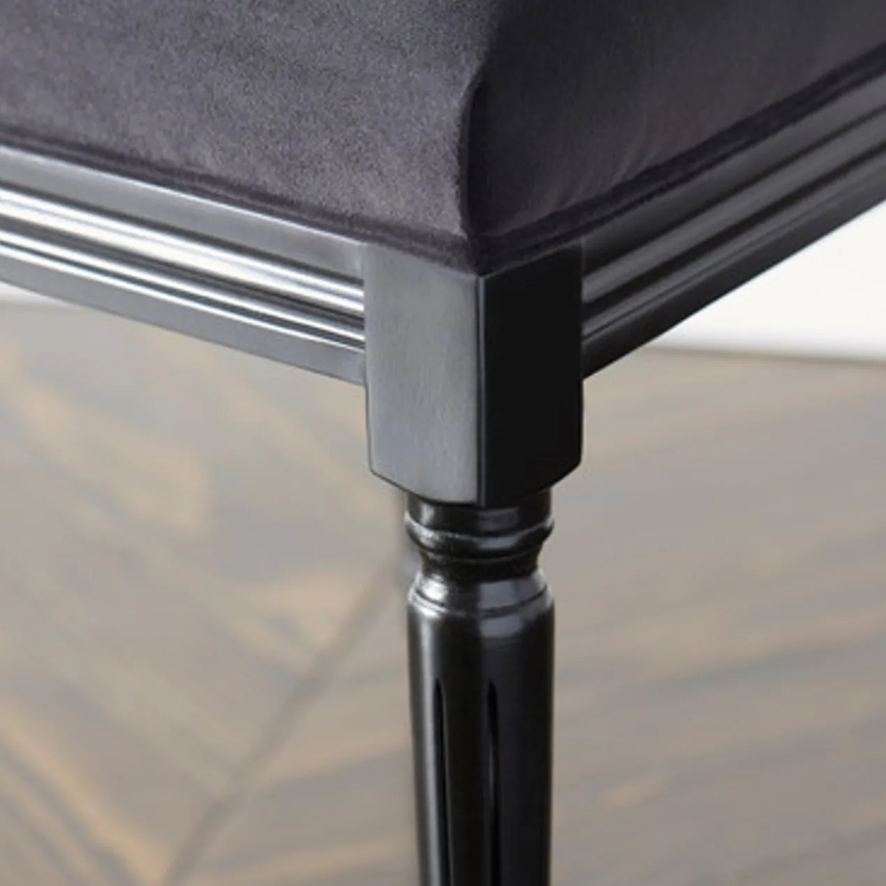 Callan Dining Chair - High Gloss Black