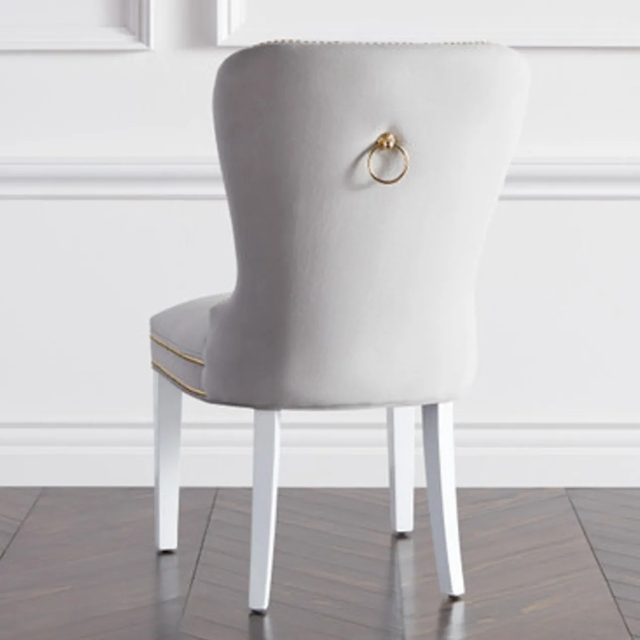 Charlotte Dining Chair - High Gloss White