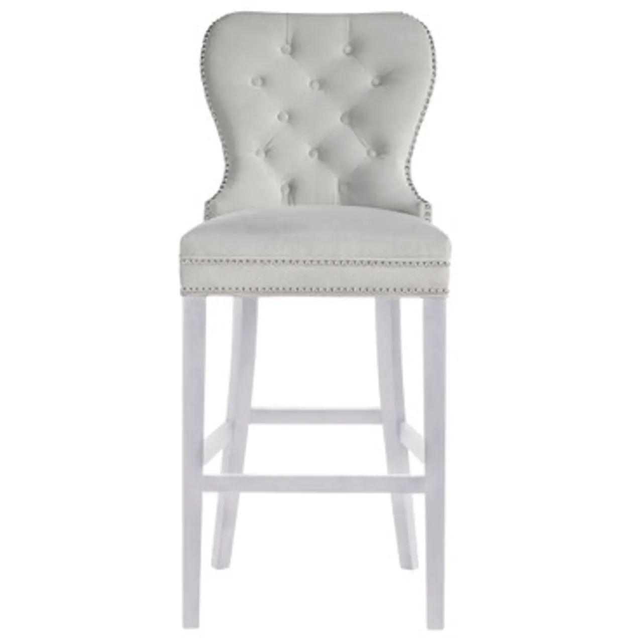Charlotte Stool - High Gloss White