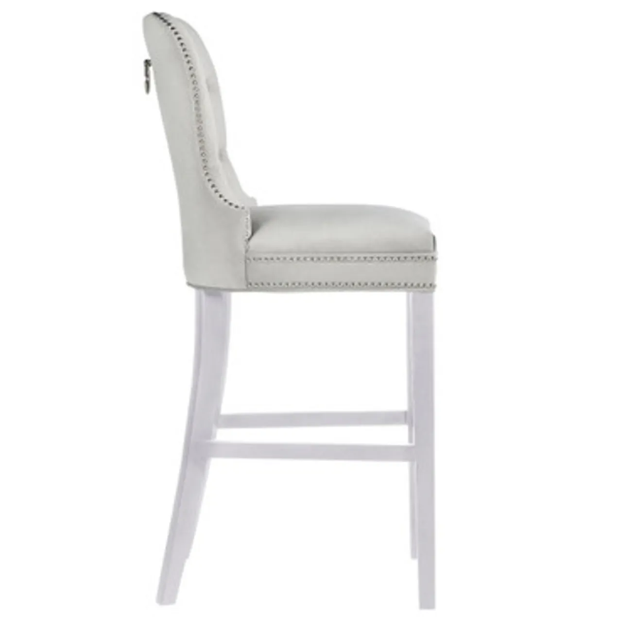 Charlotte Stool - High Gloss White