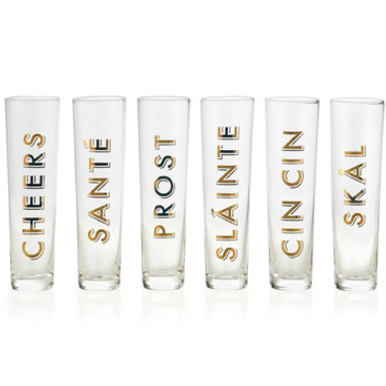 Cheers Champagne Flutes