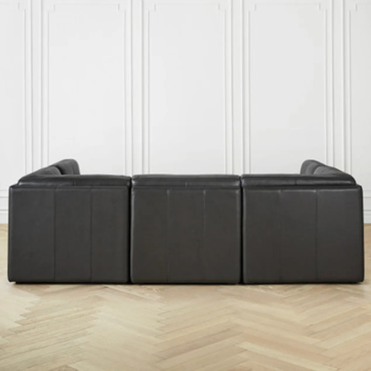 Convo Leather Sectional - 6 PC
