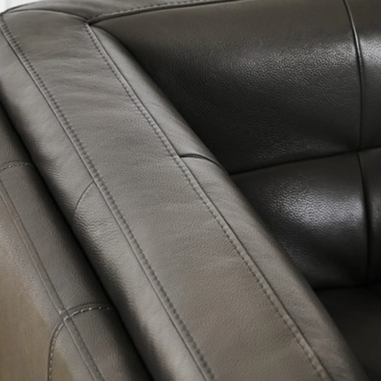 Convo Leather Sectional - 6 PC