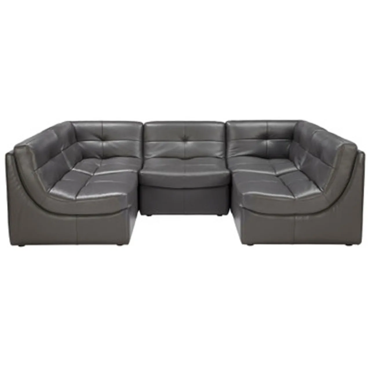 Convo Leather Sectional - Build Your Own