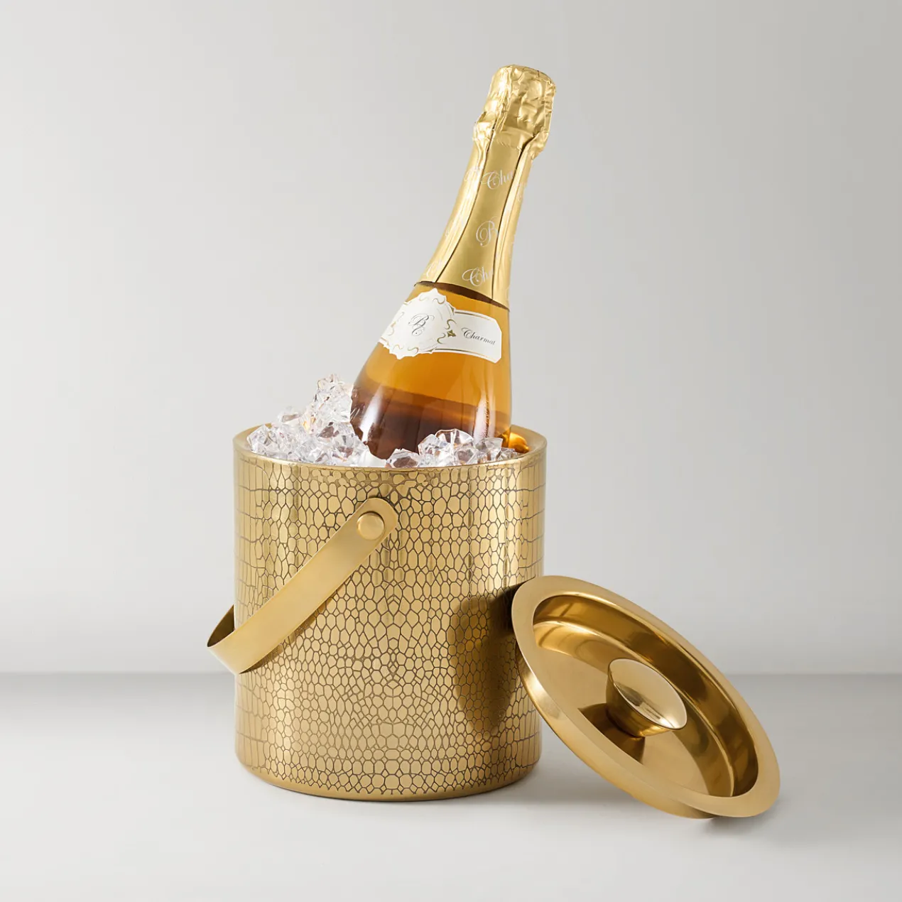 Croc Embossed Ice Bucket