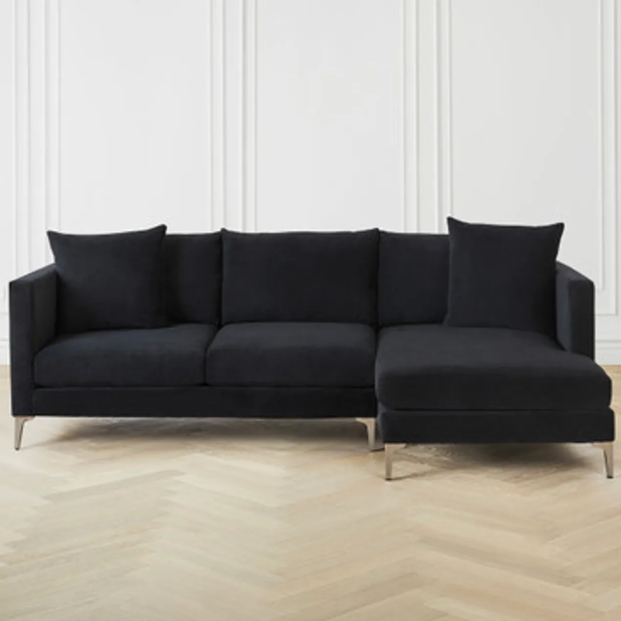 Details Track Arm Chaise Sectional - 2PC