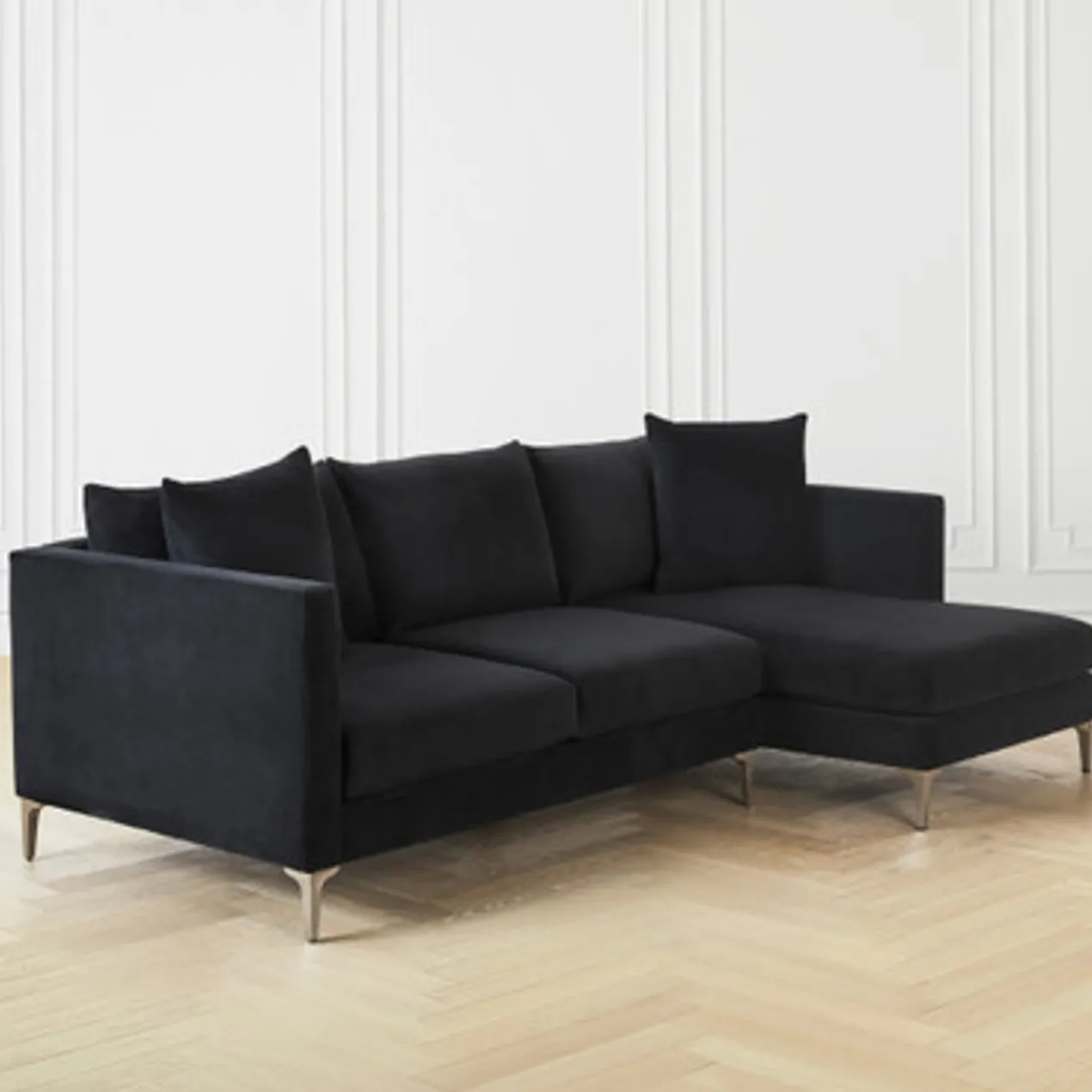 Details Track Arm Chaise Sectional - 2PC