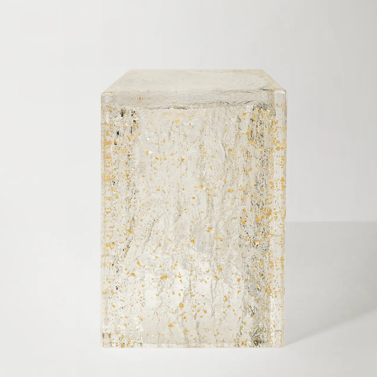 Diamond Block End Table