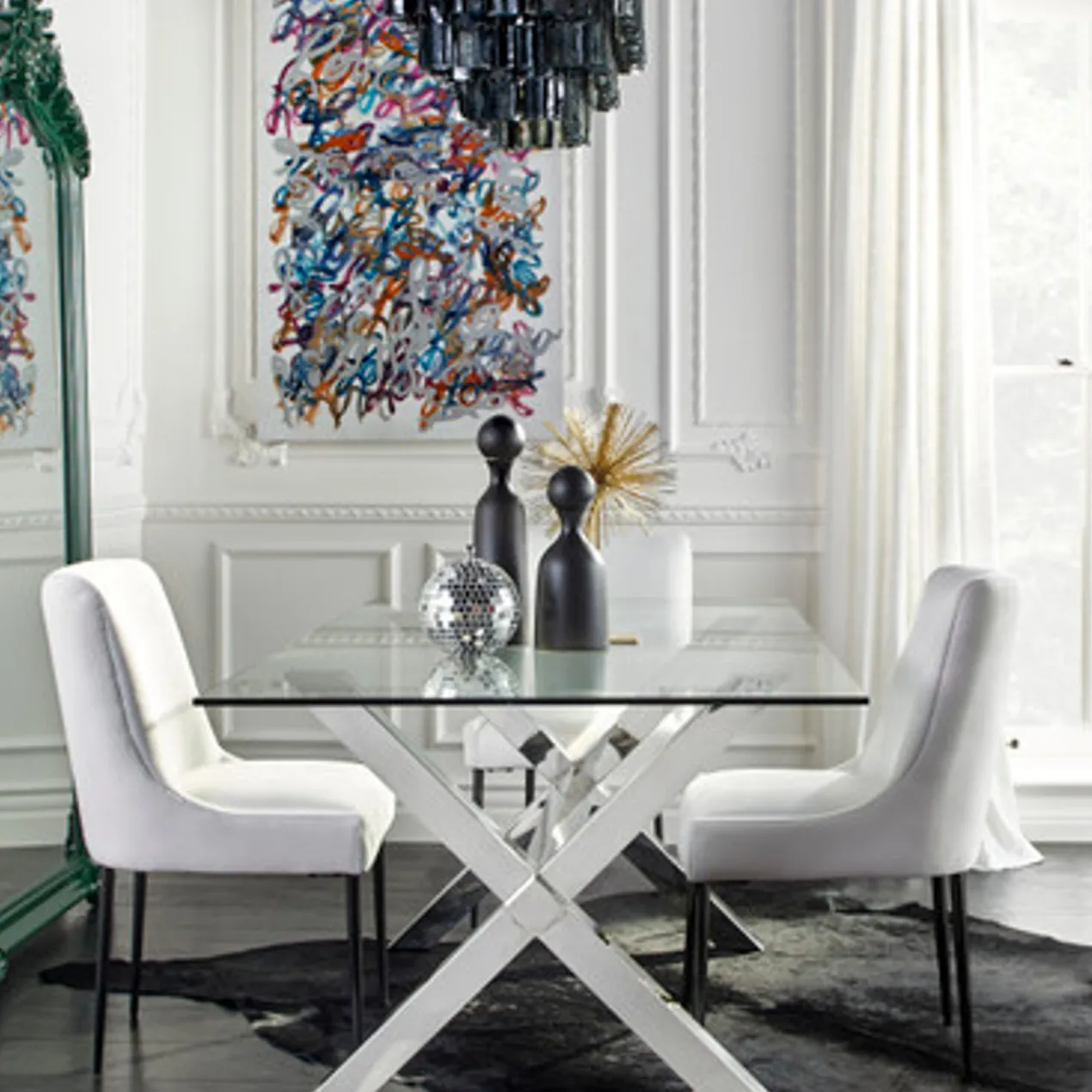 Elinor Dining Chair - Matte Black