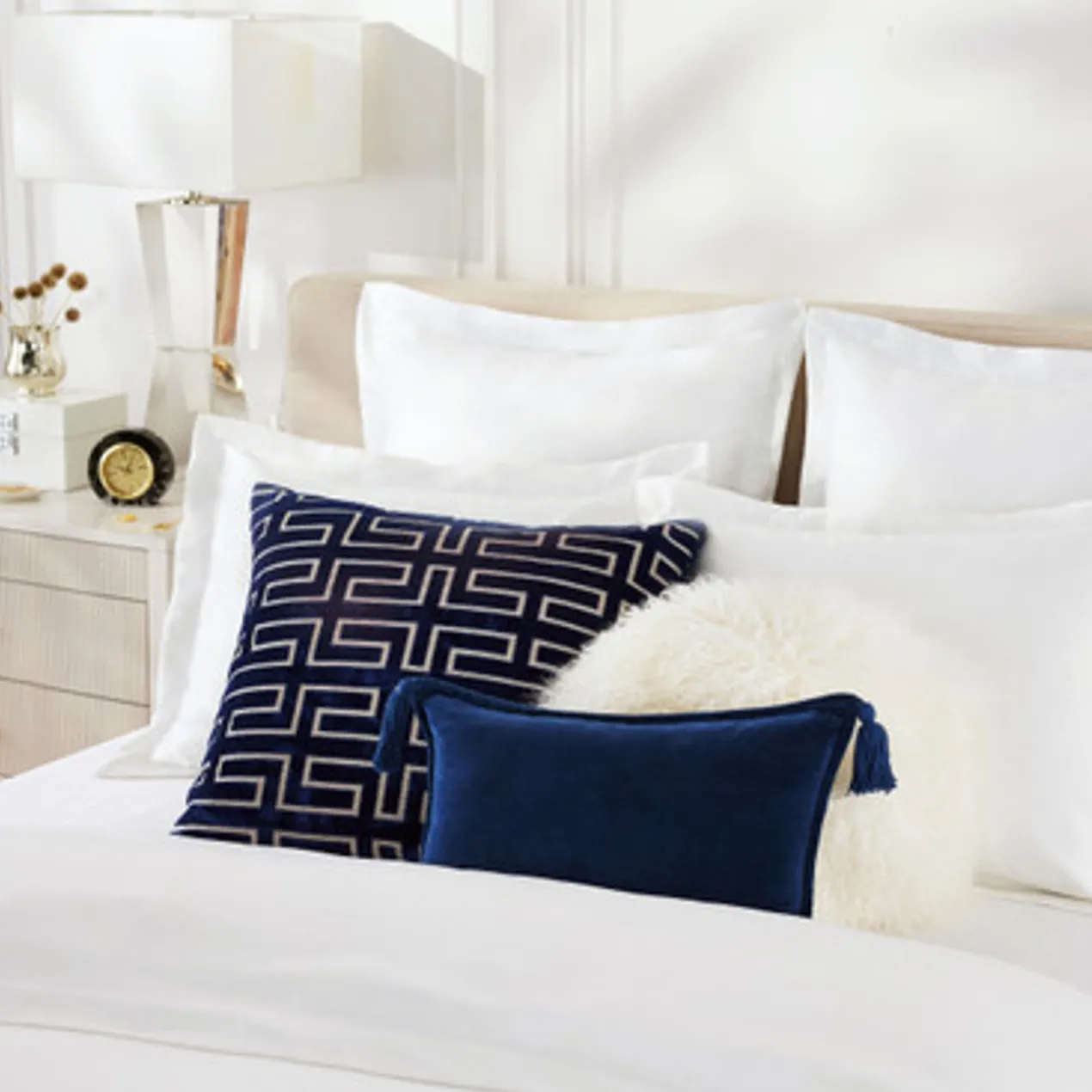 Empire Pillow 24" - Sapphire