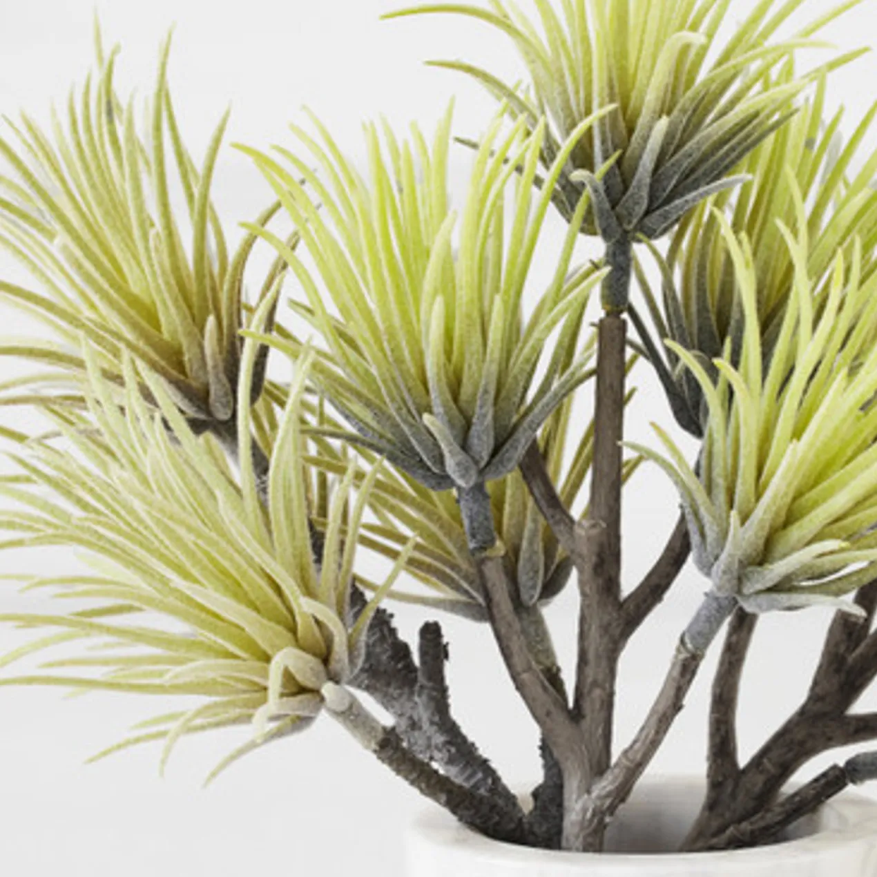 Faux Aeonium Succulent Pick - Set of 3