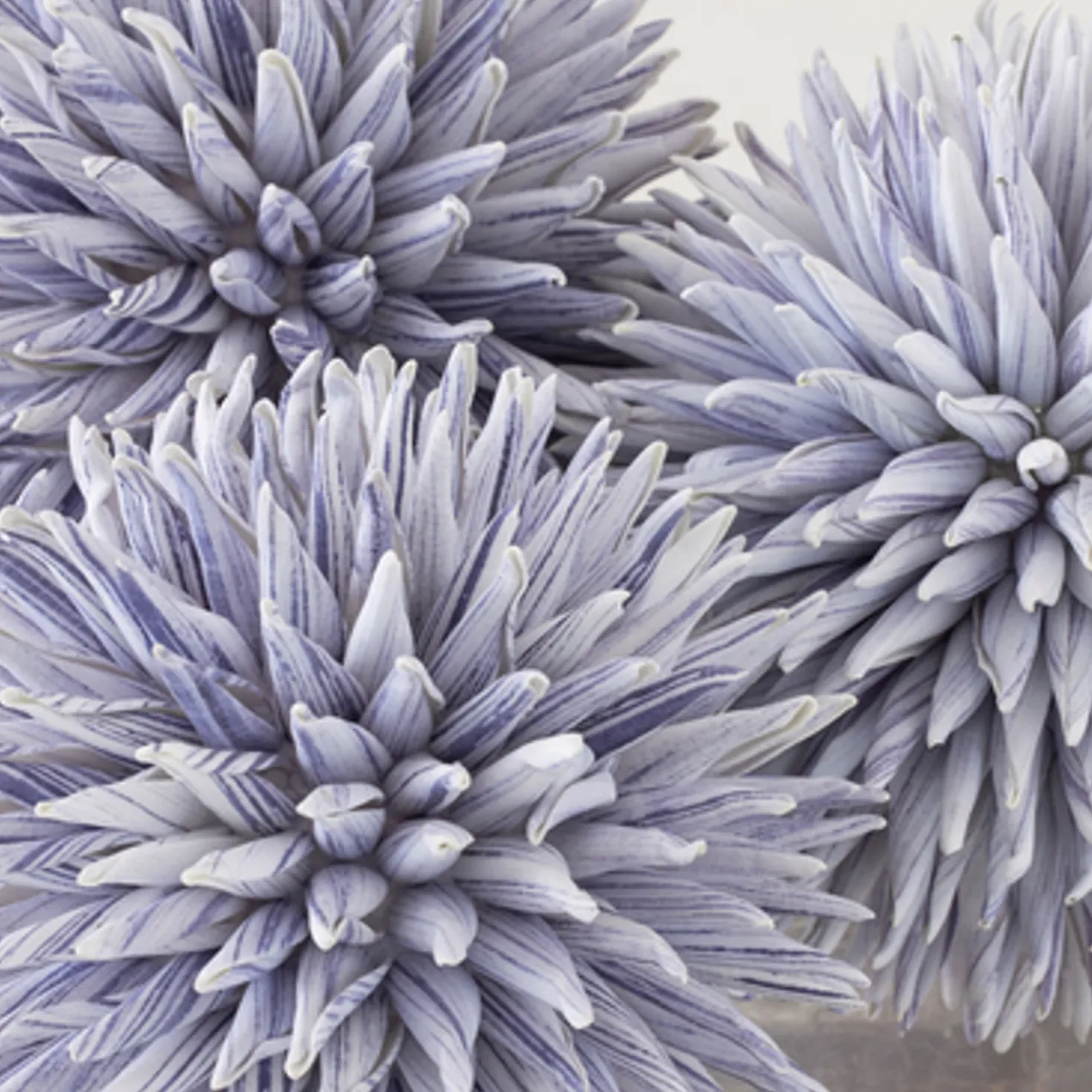 Faux Allium Sphere - Set of 3