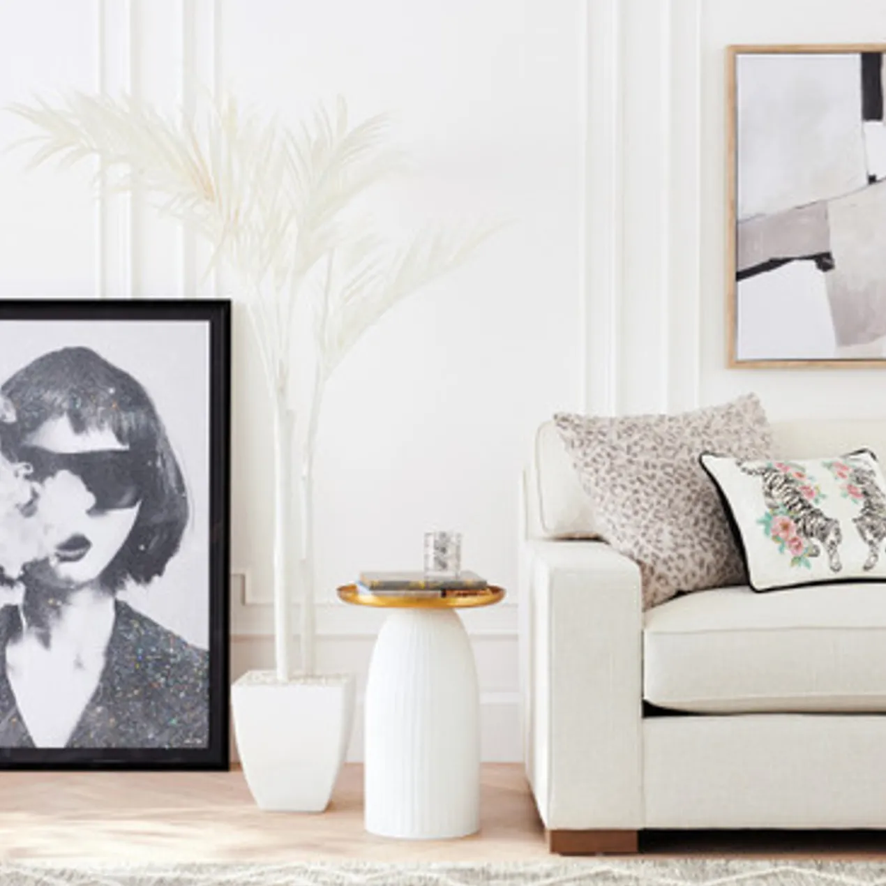 Faux Areca Palm Tree