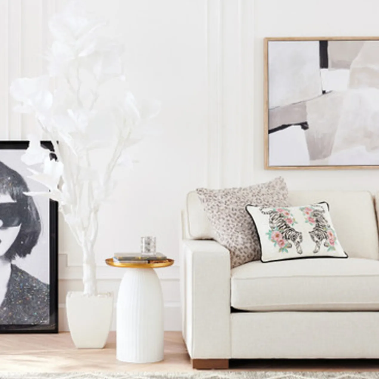 Faux Fiddle Leaf Tree