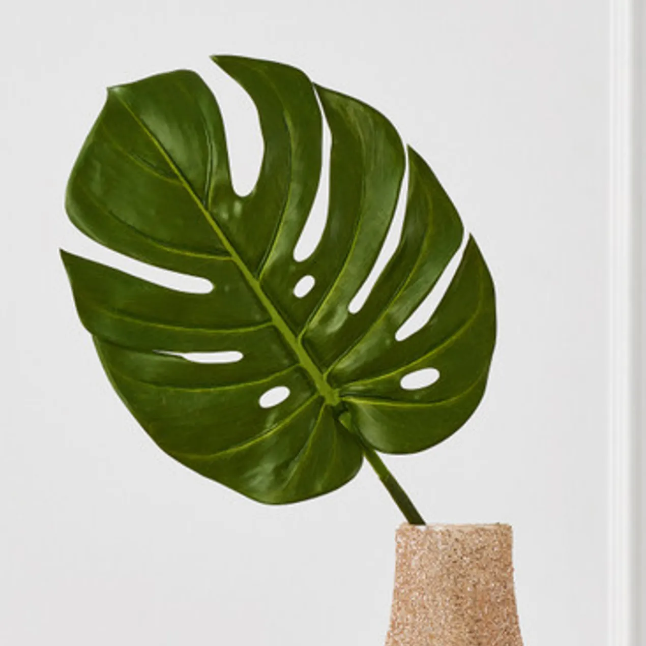 Faux Small Split Philo Leaf - Set of 3