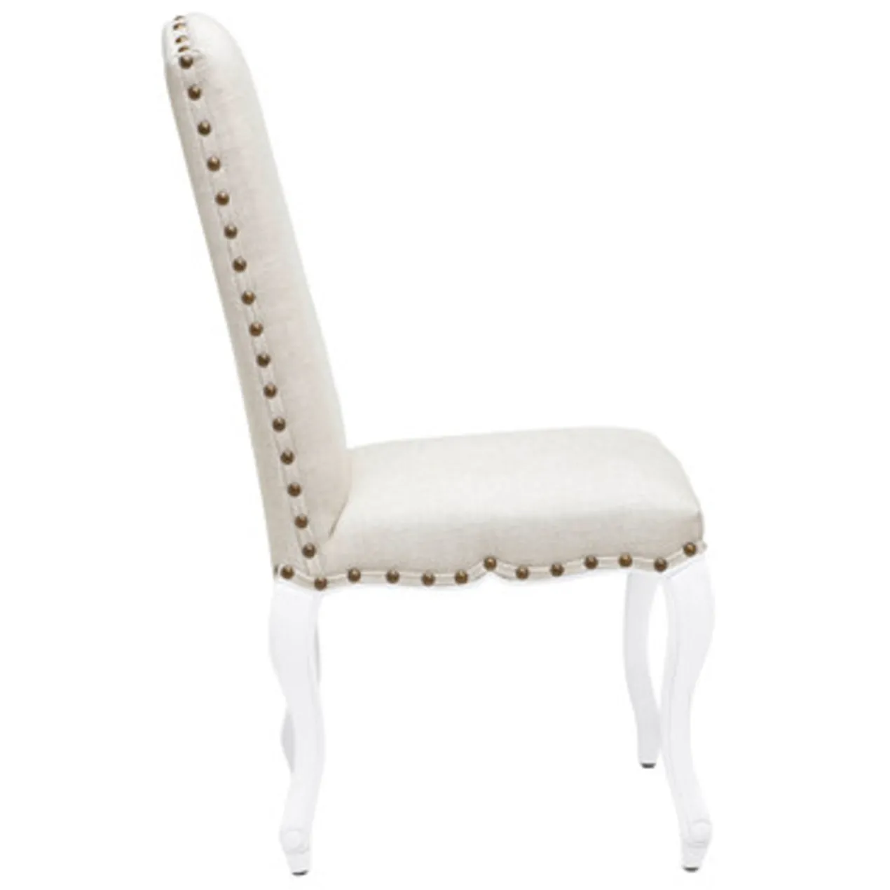 Florette Dining Chair - High Gloss White