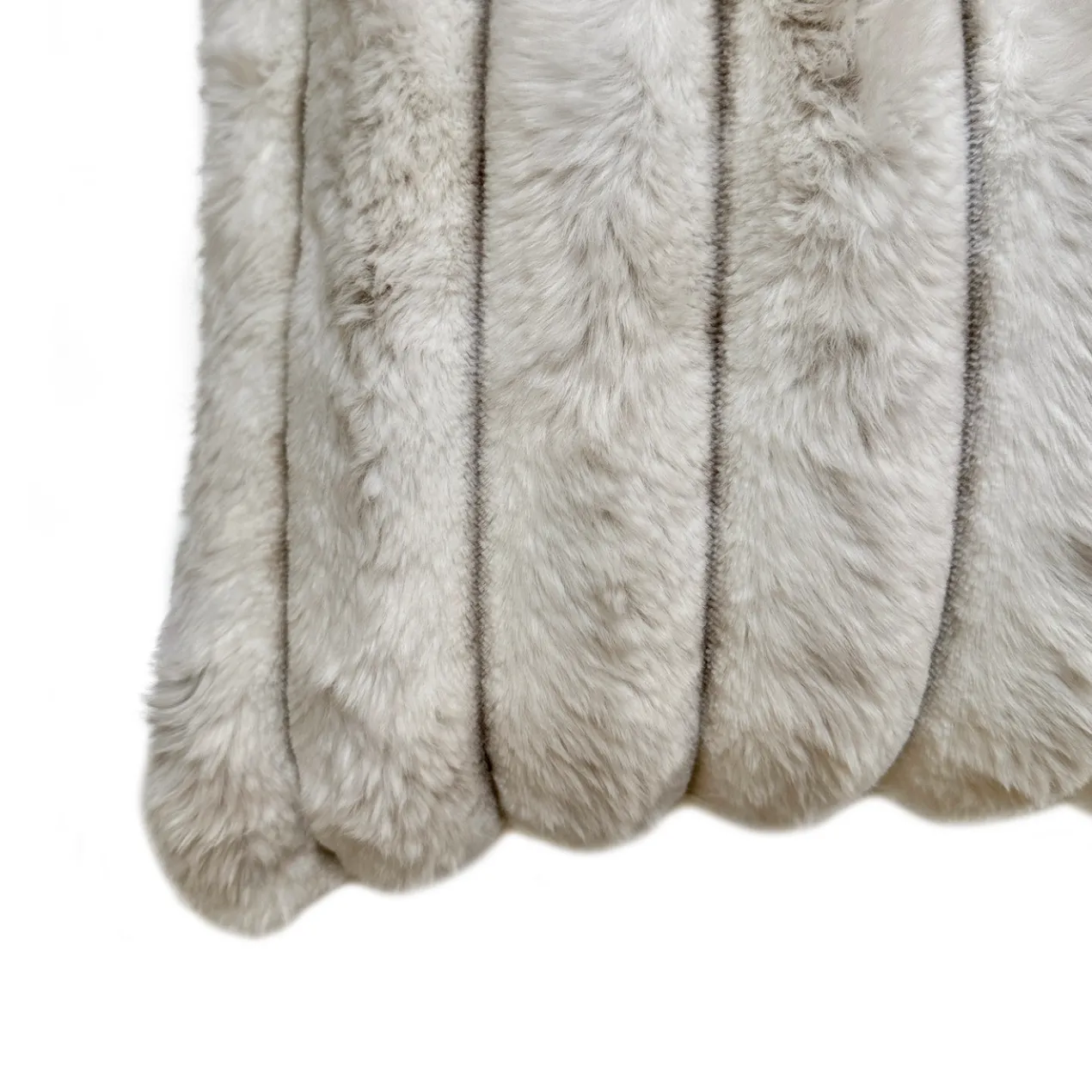 Fur Channel 20" -  Ivory