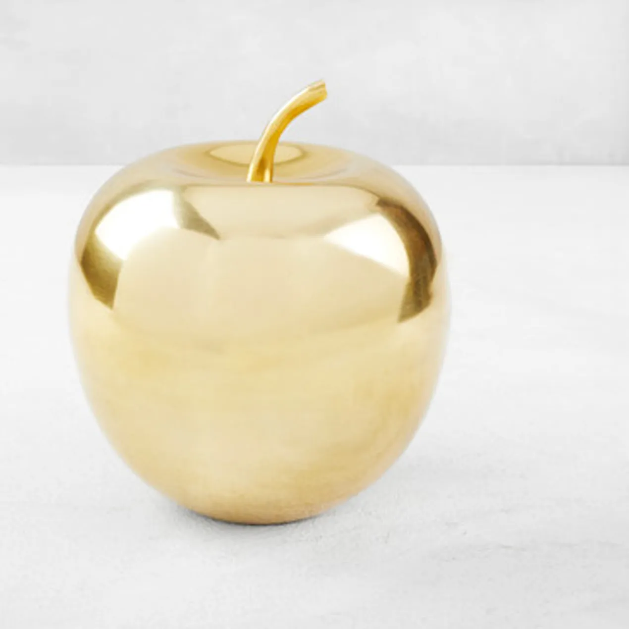 Gold Oversized Apple