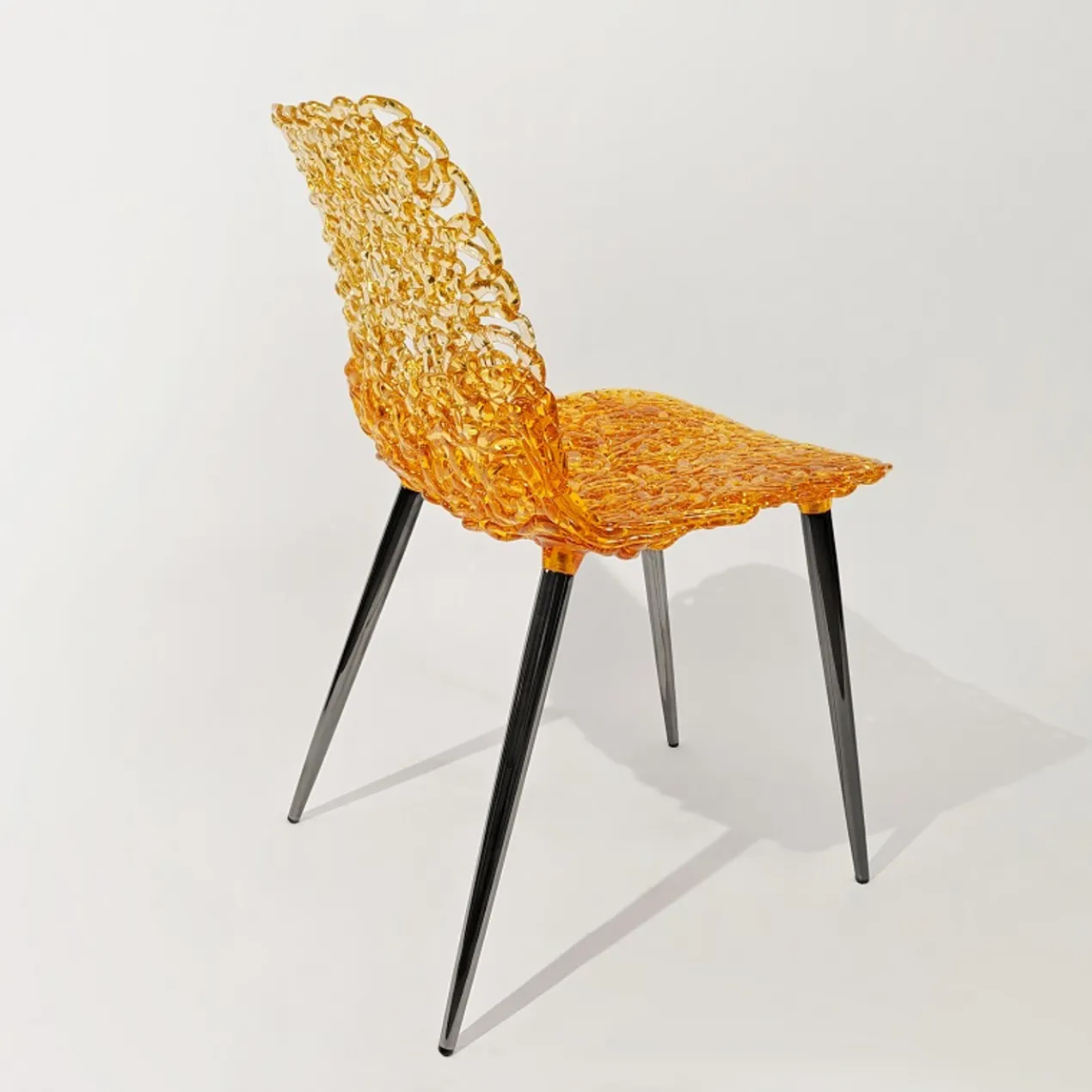 Golden Gradient Dining Chair