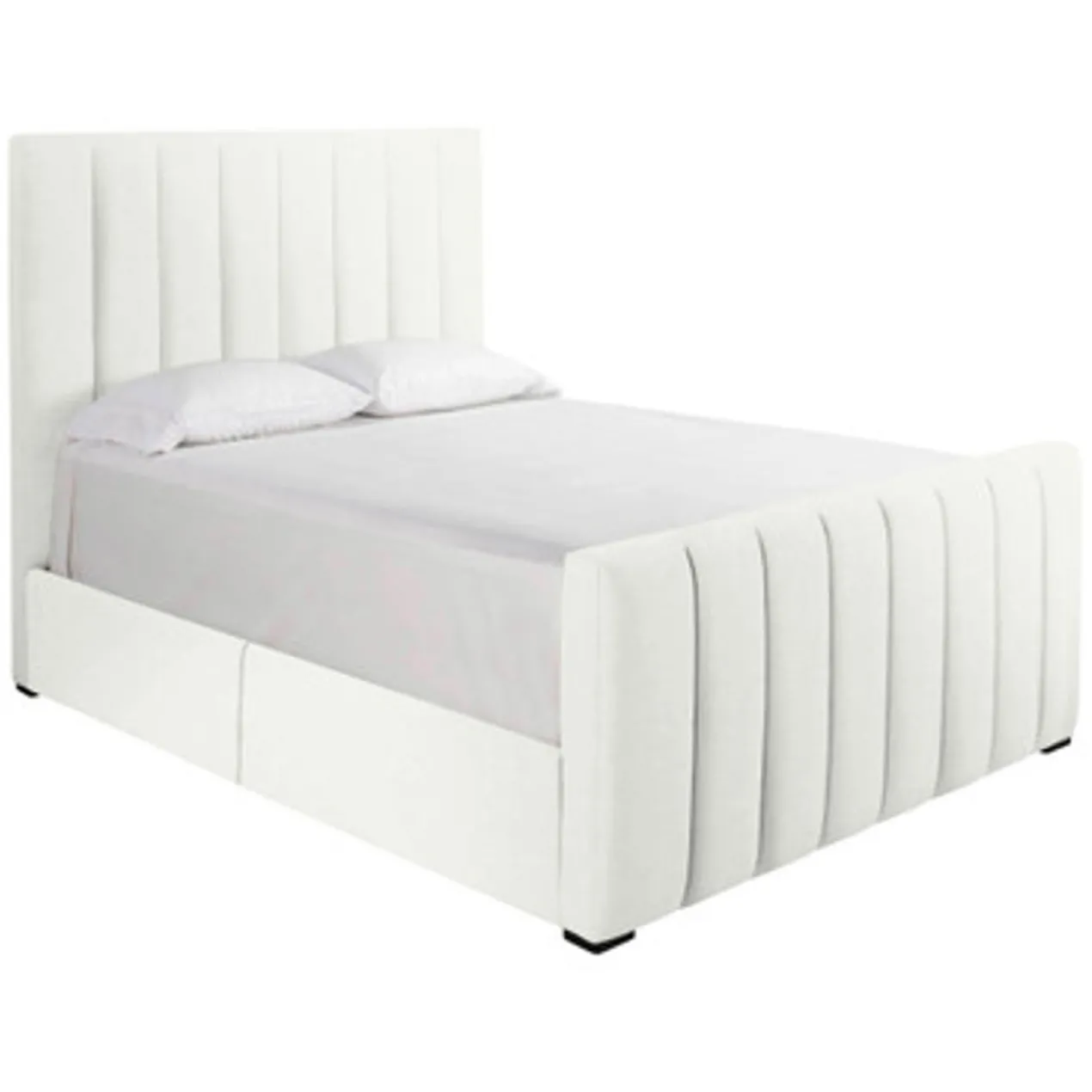 Hadley Storage Bed With Channeled Footboard