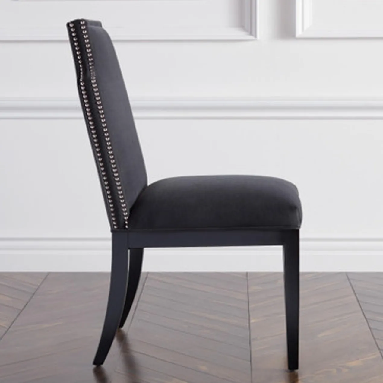 Jasmine Dining Chair - Matte Black