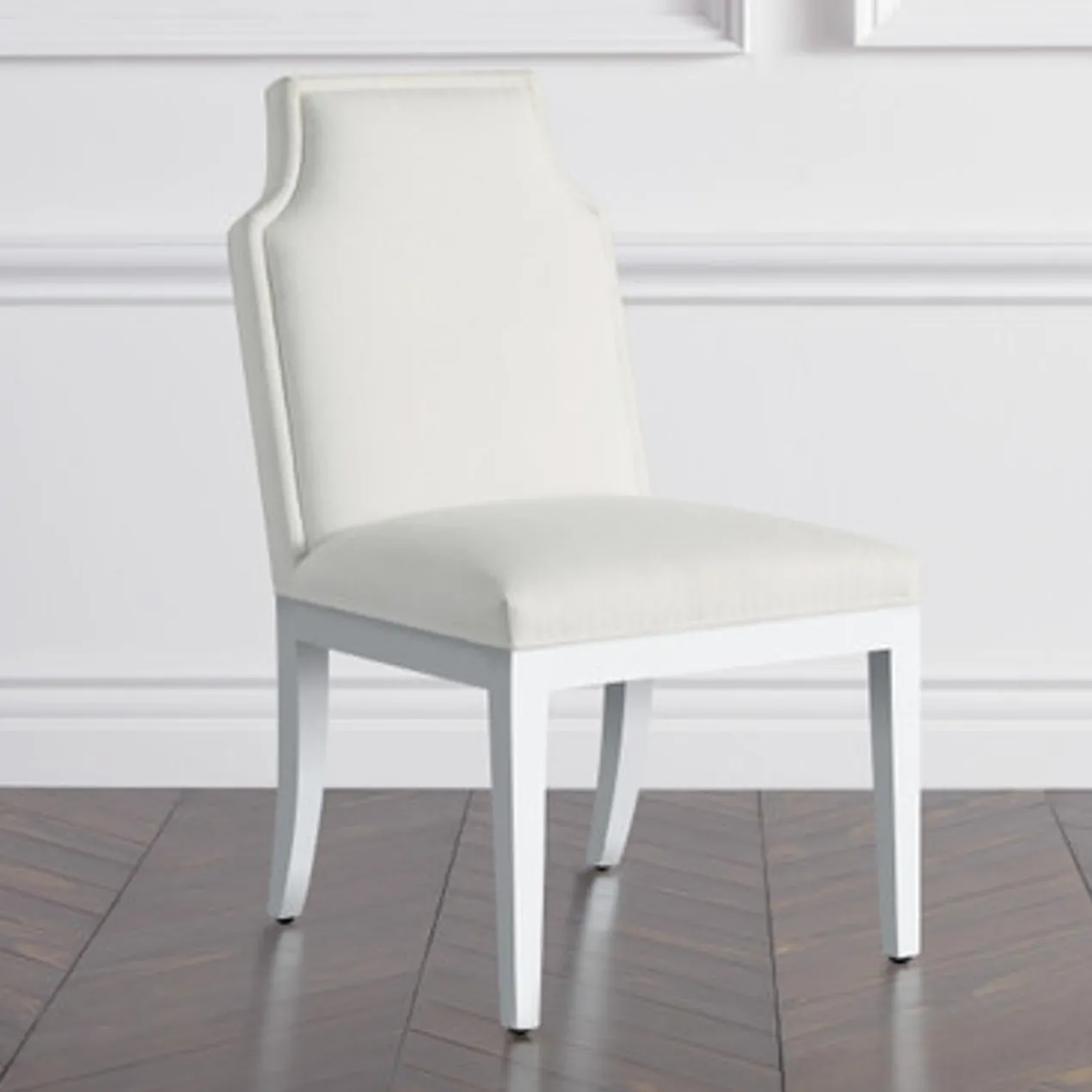 Jasmine Dining Chair - High Gloss White