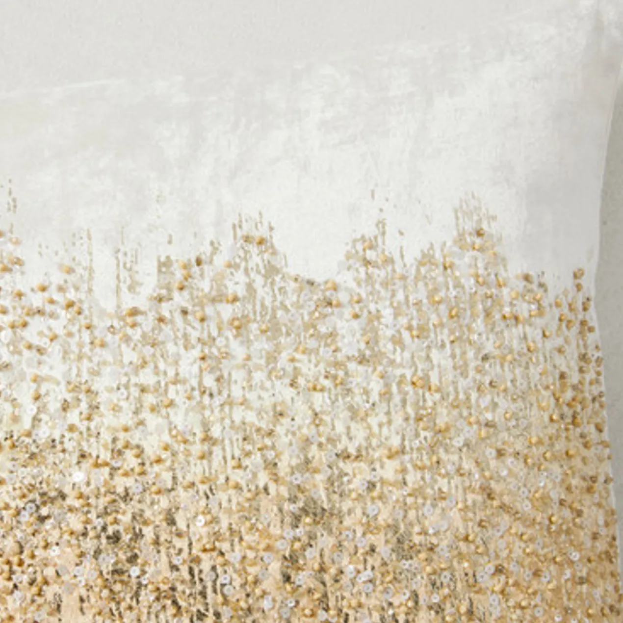 Joie De Vivre Lumbar Pillow - Gold