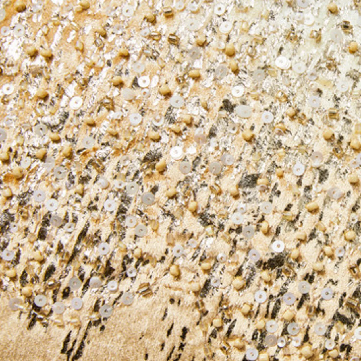 Joie De Vivre Lumbar Pillow - Gold