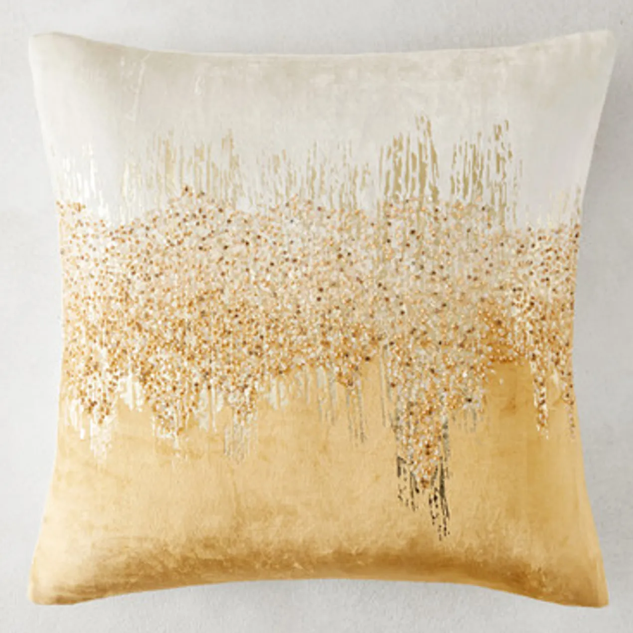 Joie De Vivre Pillow 22" - Gold