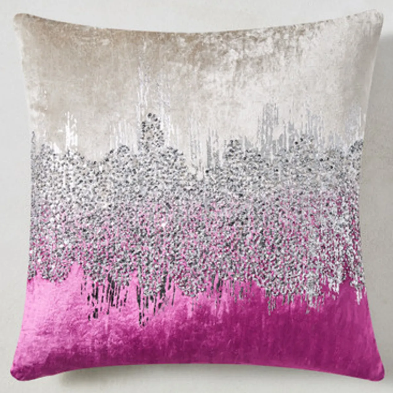 Joie De Vivre Pillow 22" - Boysenberry