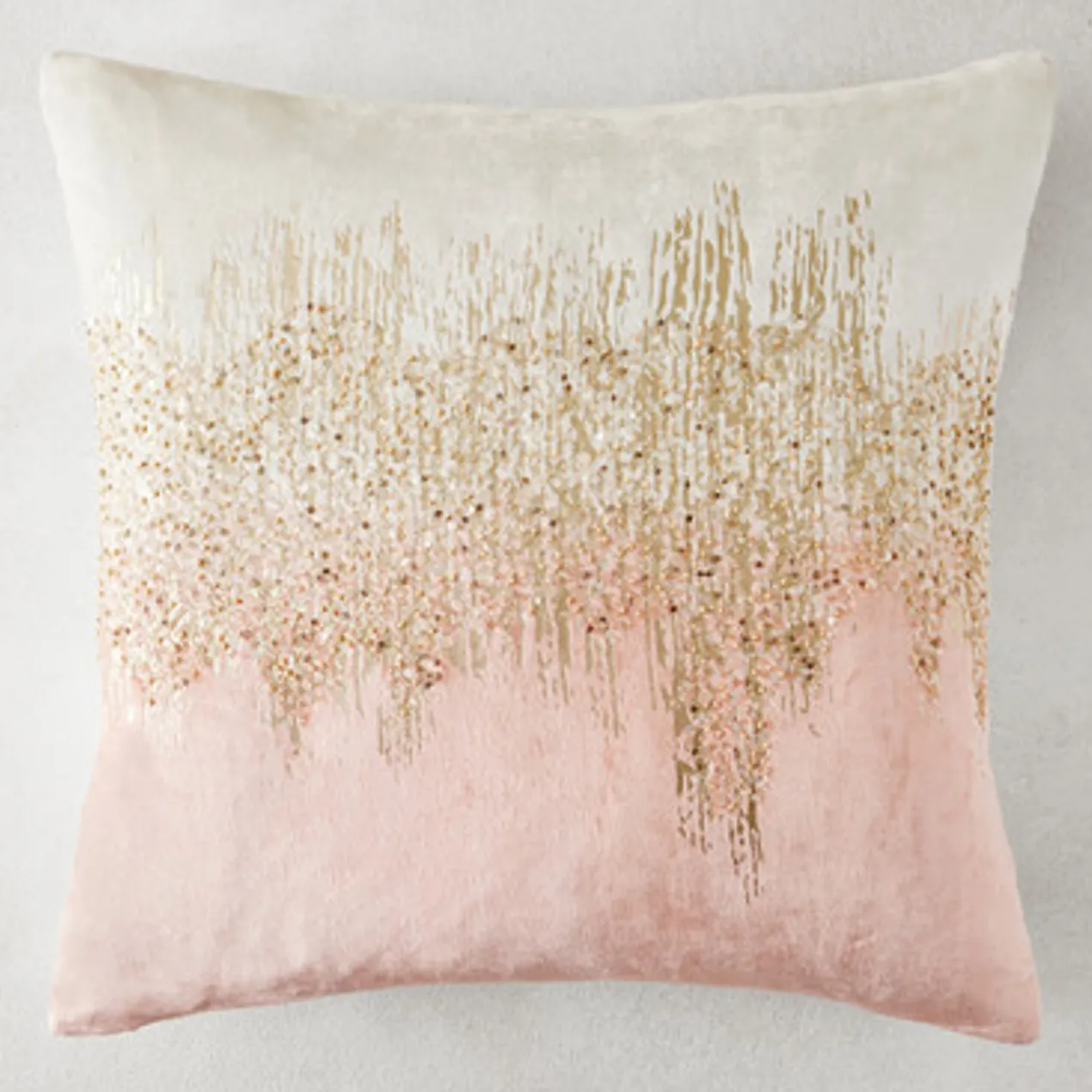 Joie De Vivre Pillow 22" - Blush